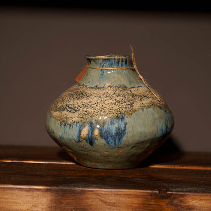 Wazon ceramiczny ręcznie wykonany – „Błękitna Ziemia”