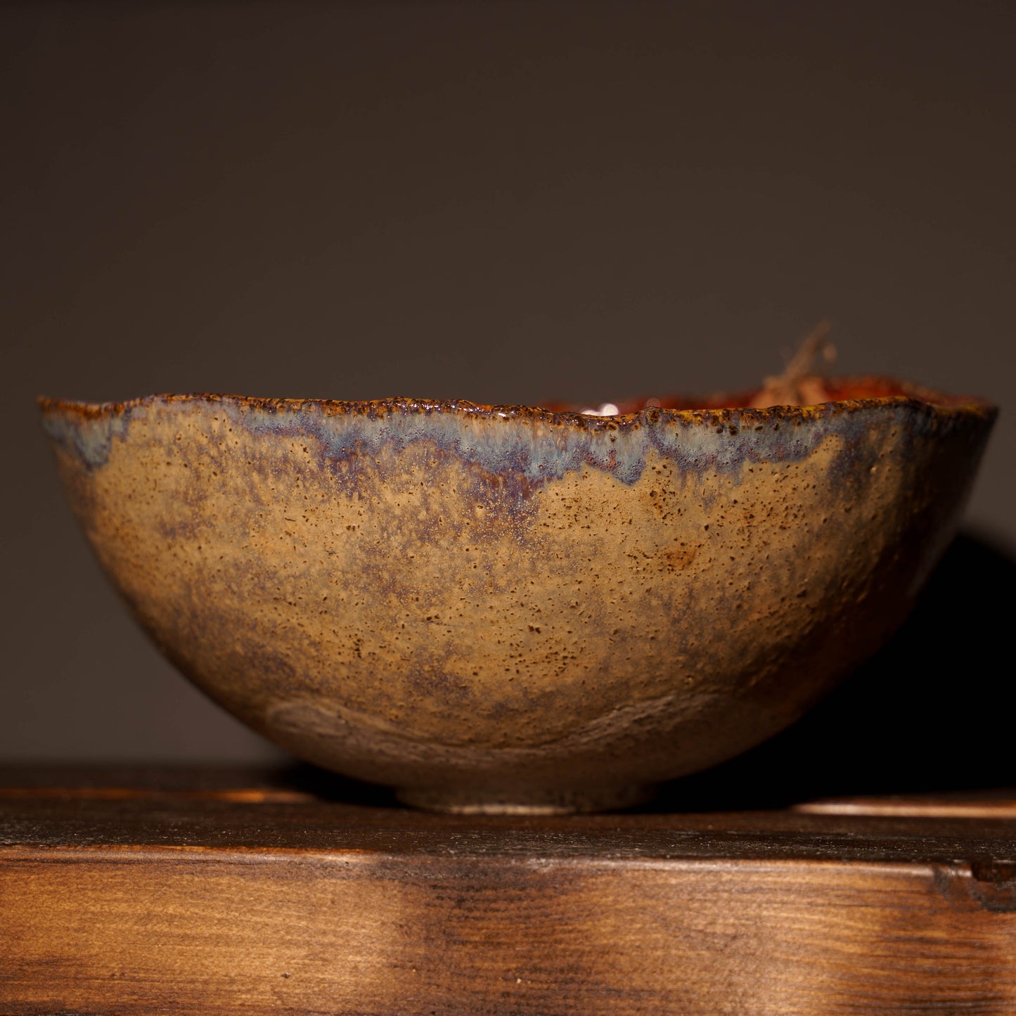 Miska ceramiczna – czerwone szkliwo