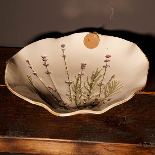 Misa ceramiczna „Lawendowy Ogród”