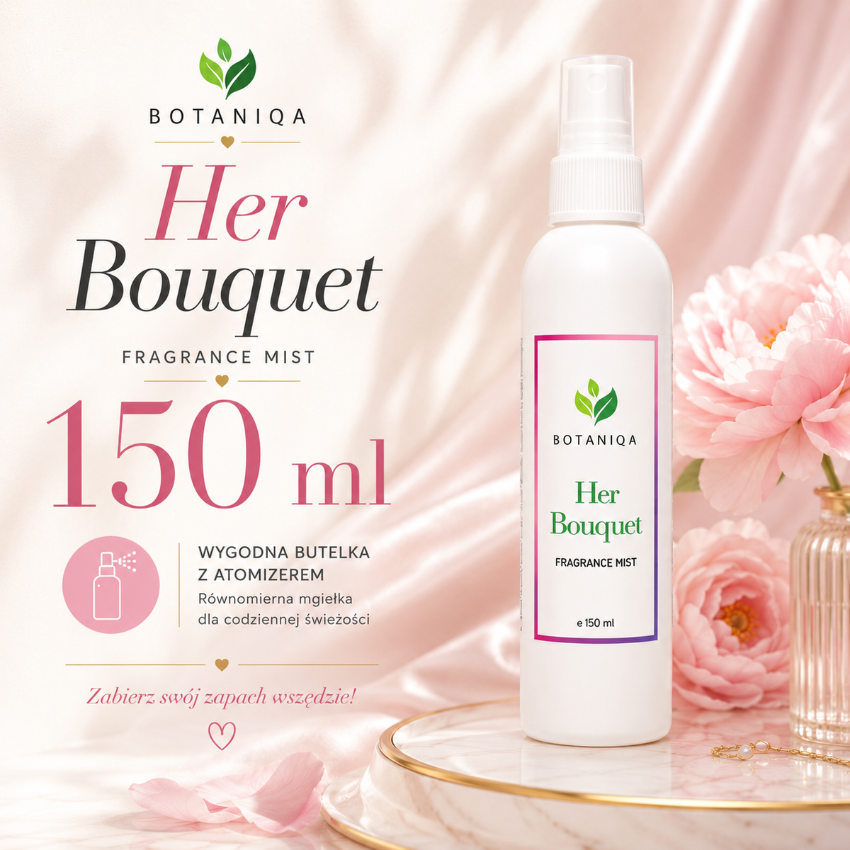 BOTANIQA Her Bouquet – Fragrance Mist 150 m