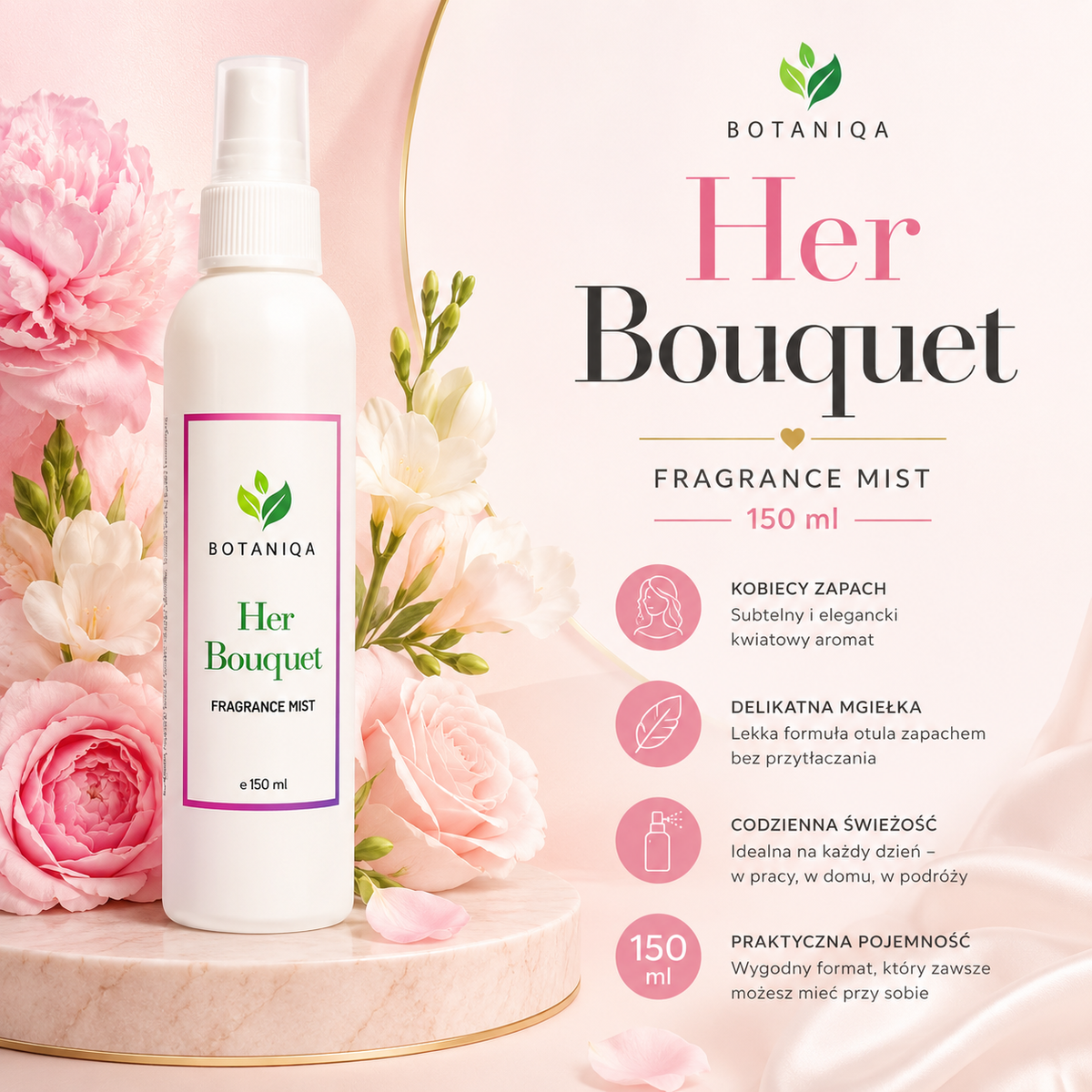 BOTANIQA Her Bouquet – Fragrance Mist 150 m