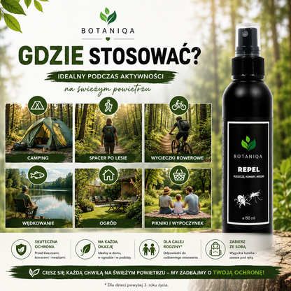 BOTANIQA REPEL – naturalny odstraszacz owadów 150 ml