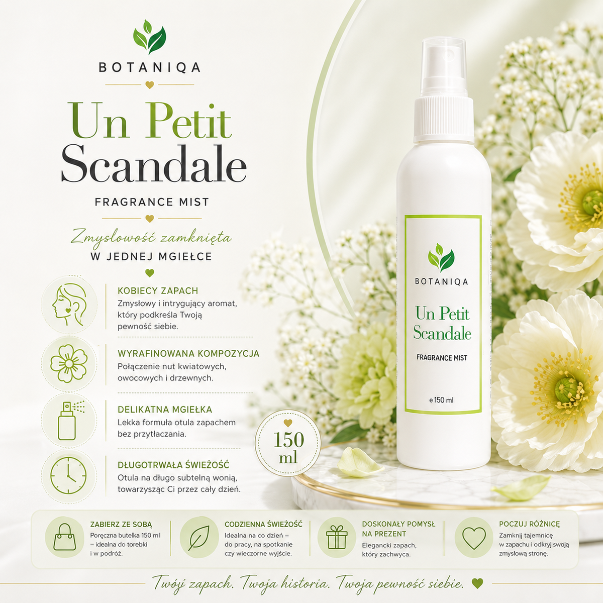 BOTANIQA Un Petit Scandale – Fragrance Mist 150 ml